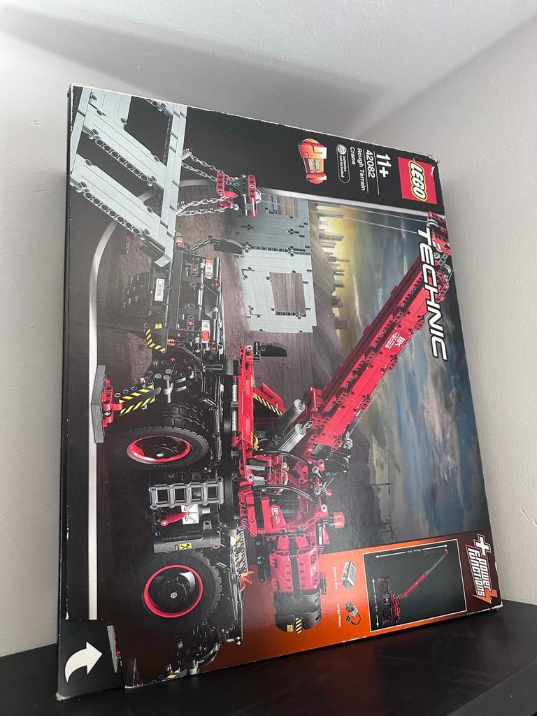 Lego Technic Kraanwagen 42082 - Zo goed als nieuw, Lego, Ophalen of Verzenden, Zo goed als nieuw, Complete set
