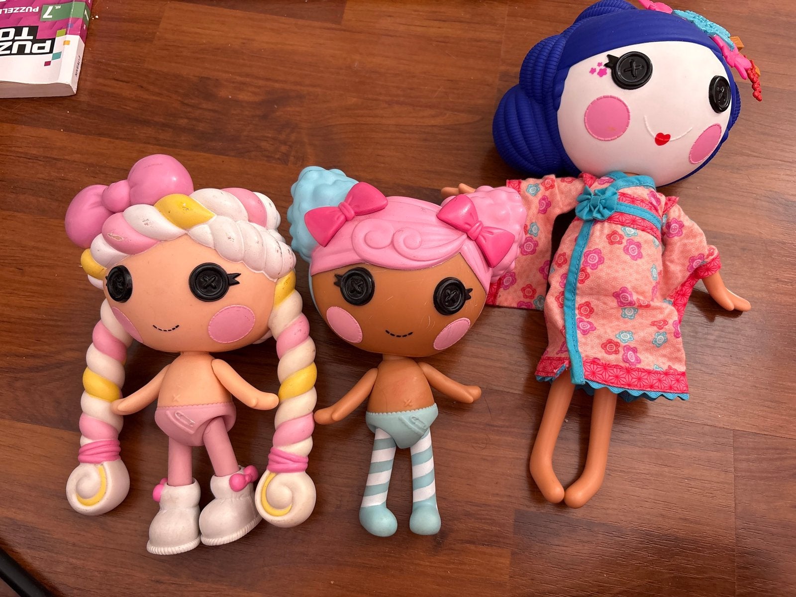 Lalaloopsy poppen set - 3 stuks, Kinderen en Baby's, Ophalen of Verzenden, Gebruikt, Overige typen