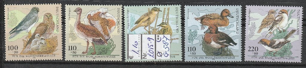 Bund Bedreigde Vogelsoorten Michel 2015-9 Nr.G587p, Verzenden, 1990 tot heden, Postfris