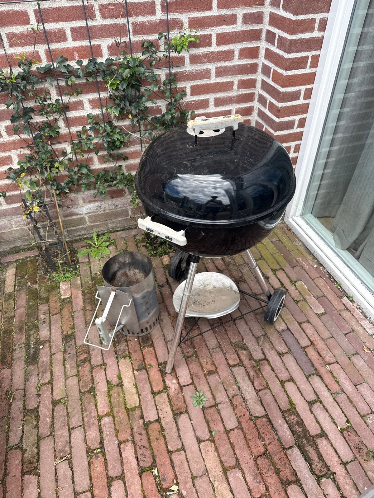 Oude Weber BBQ, Ophalen, Gebruikt