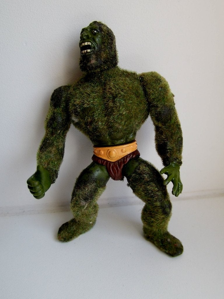 Vintage Mattel Masters of the Universe Moss Man actiefiguur, Verzenden, Gebruikt