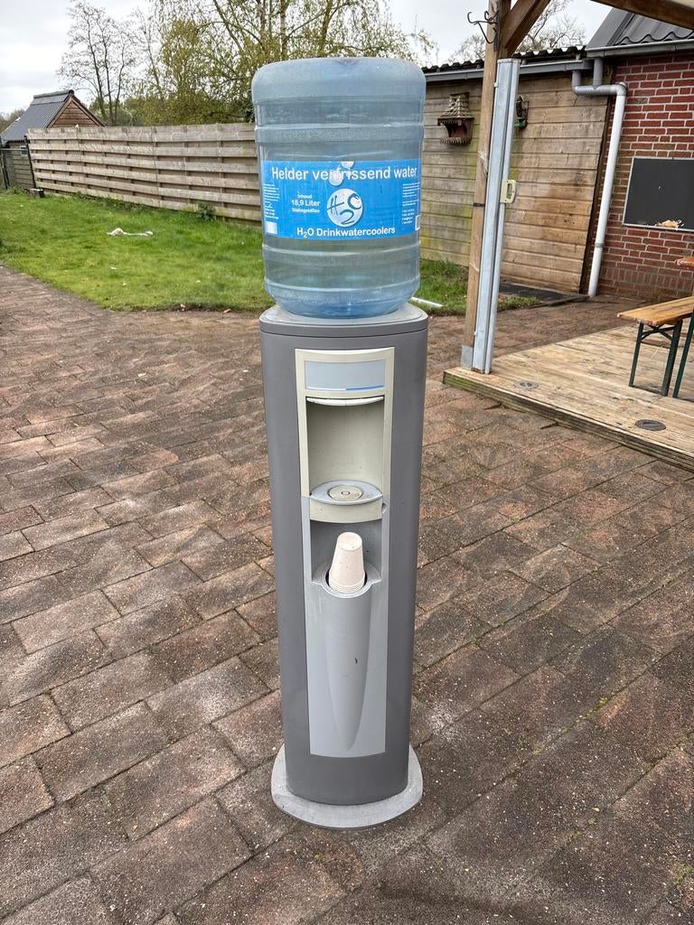 H2O Drinkwaterkoeler met 18,9 liter waterfles, Ophalen of Verzenden, Gebruikt, Waterkoeler
