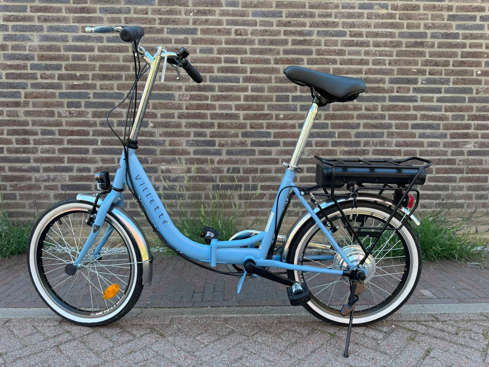 Villette elektrische vouwfiets, Fietsen en Brommers, Elektrische fietsen, Zo goed als nieuw, Overige merken, 51 tot 55 cm, 50 km per accu of meer