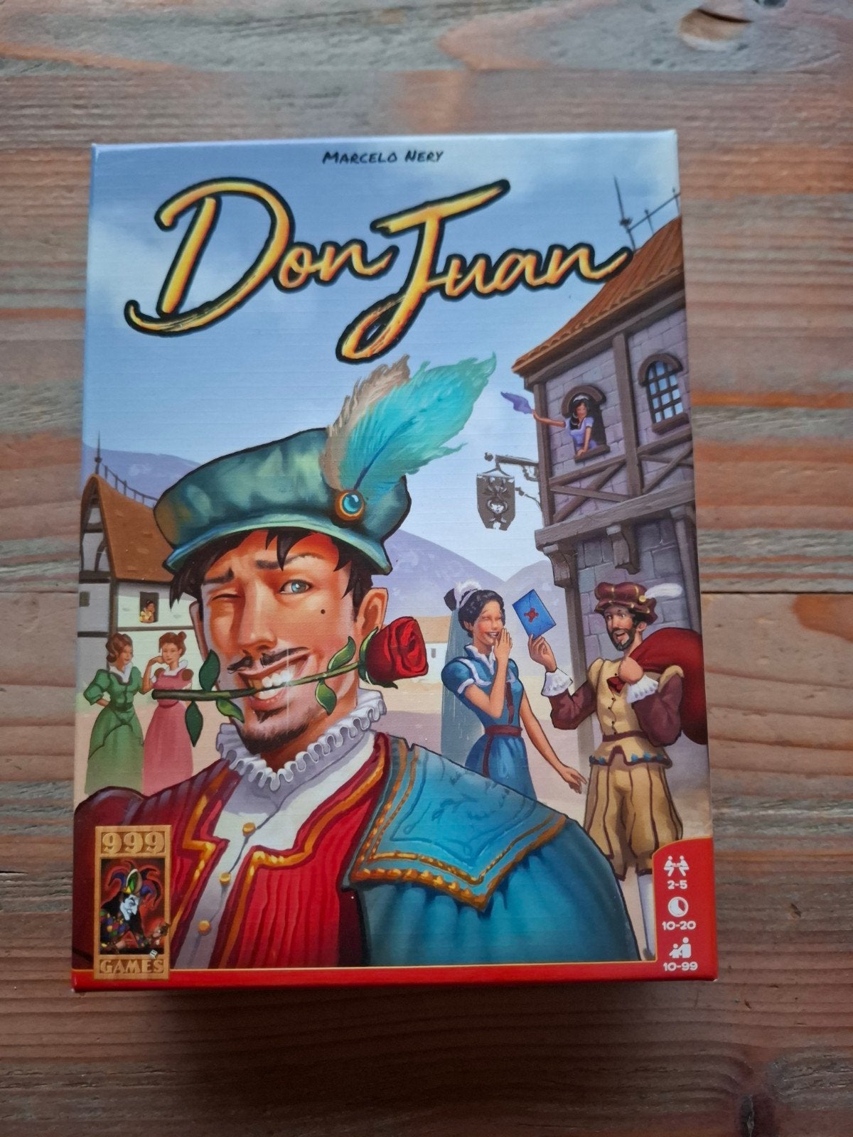 Don Juan spel van 999 Games, Vijf spelers of meer, Ophalen, Zo goed als nieuw, 999 Games