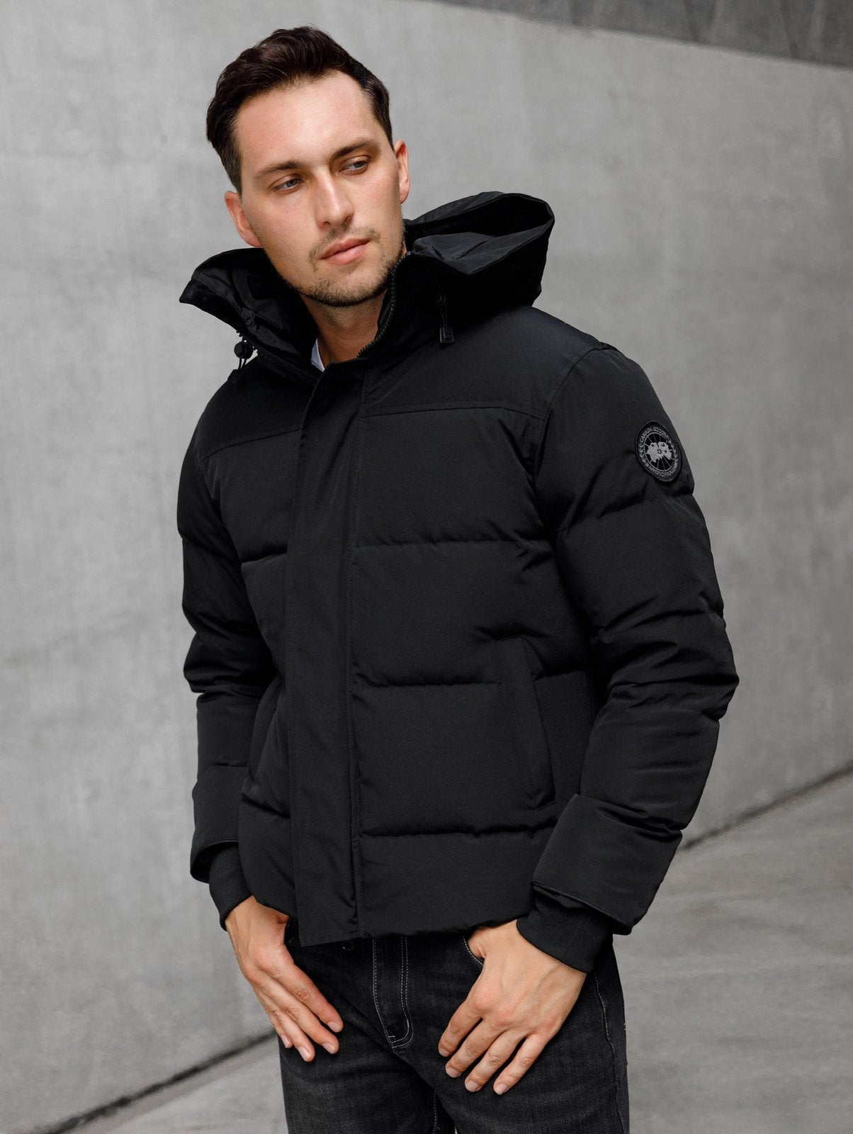 Canada goose macmillan zwarte badge, Kleding | Heren, Ophalen of Verzenden, Nieuw