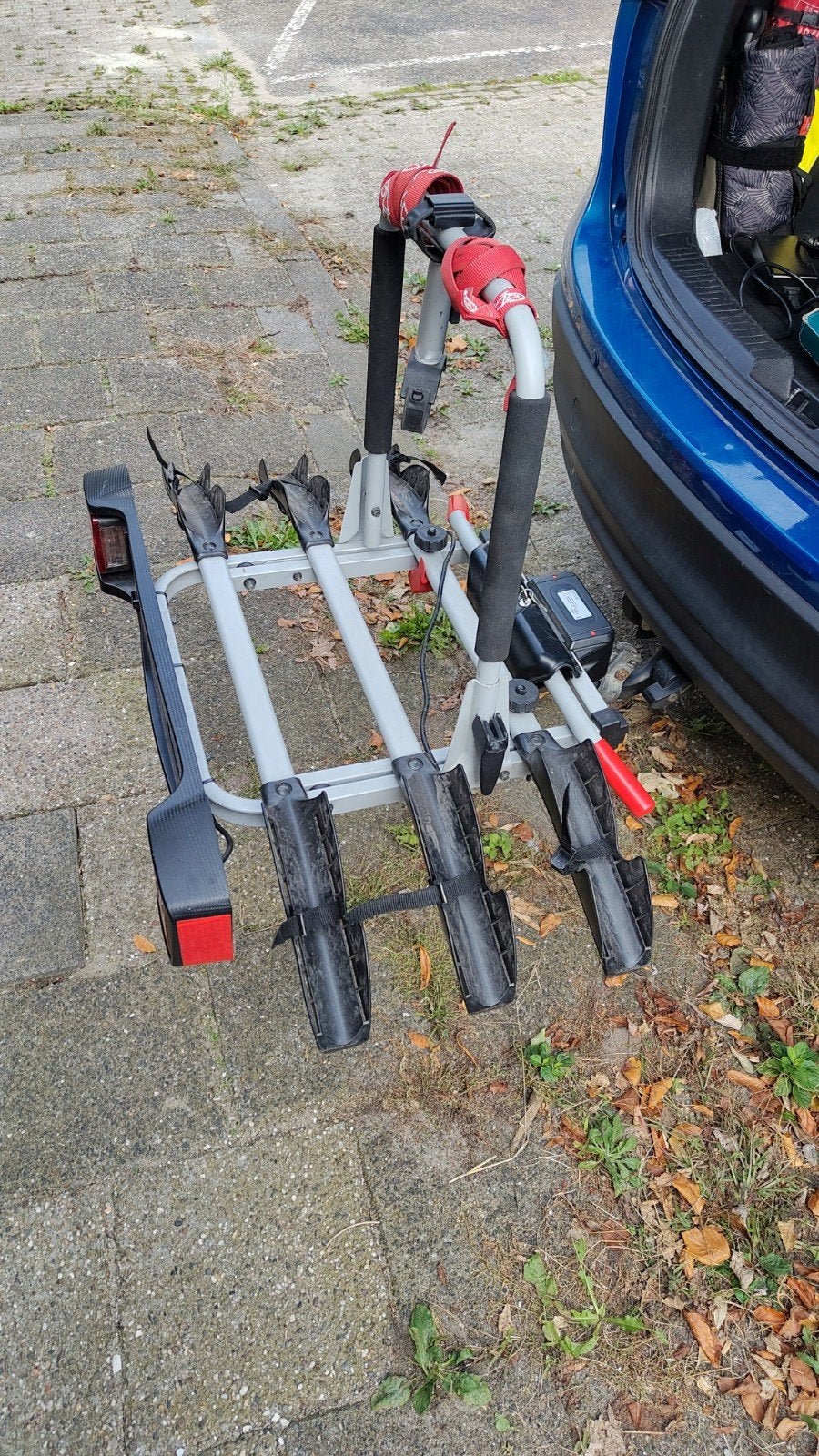 Mont Blanc fietsendrager voor 3 fietsen, Auto diversen, Ophalen, 3 fietsen of meer, Brede banden, Zo goed als nieuw