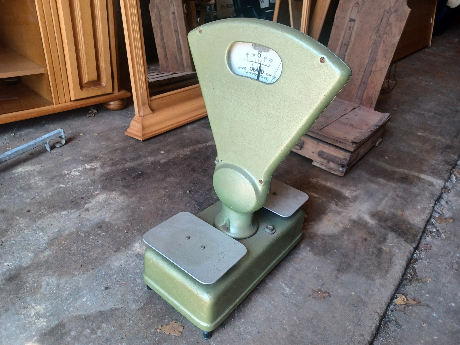 Olland type 630 balans / weegschaal, Ophalen
