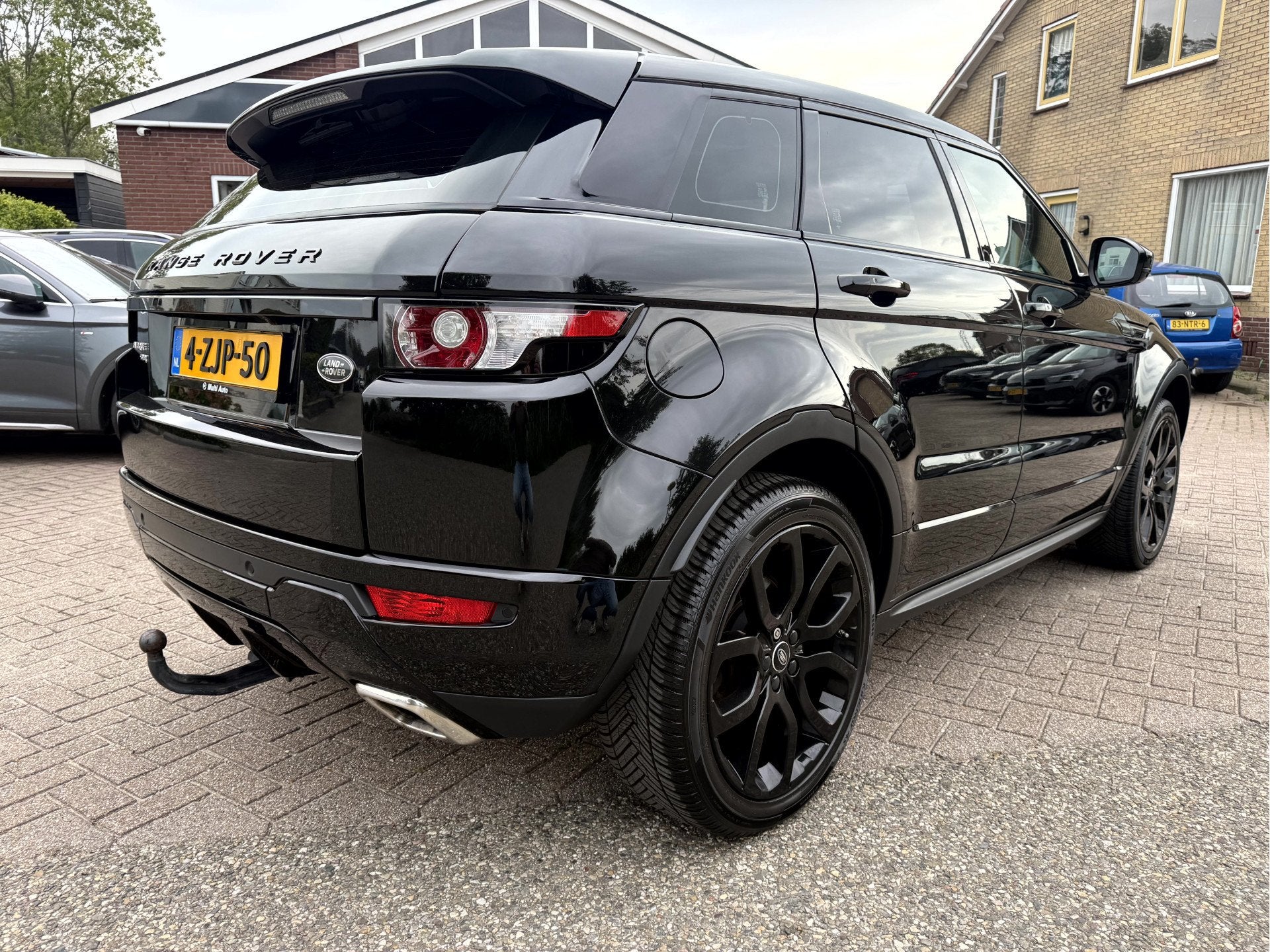 Land Rover Range Rover Evoque 2.0 Si 240pk 4WD Prestige Leer, Euro 5, Zwart, 4 cilinders, Zwart