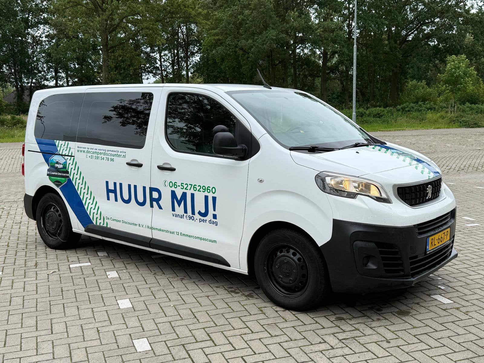 9-Persoons Bus Huren kilometervrij vanaf 80,- per dag