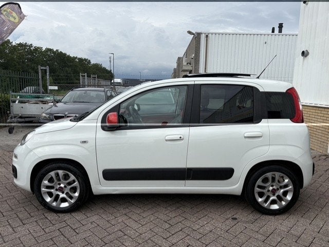 Fiat Panda 0.9 TwinAir panaramadak, Auto's, Fiat, Voorwielaandrijving, Stof, Gebruikt, Panda