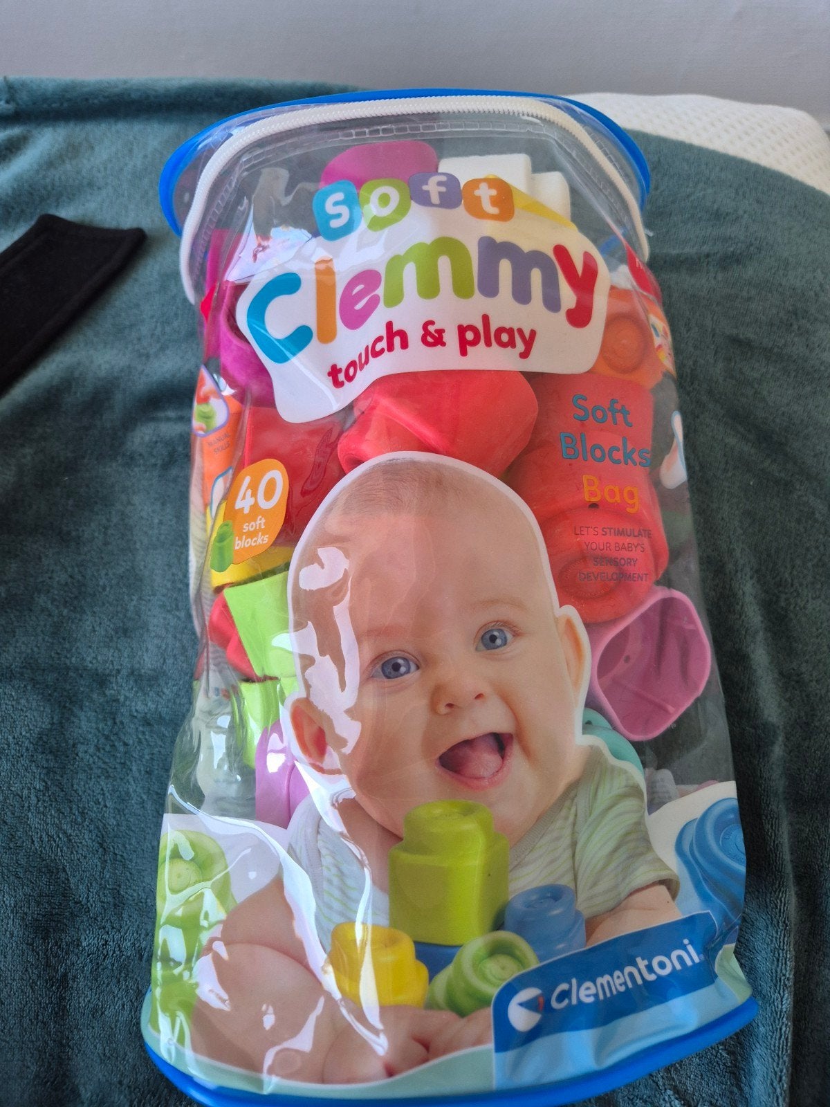Clementoni Soft Clemmy Touch & Play - 40 zachte blokken, Ophalen of Verzenden, Nieuw, Overige merken