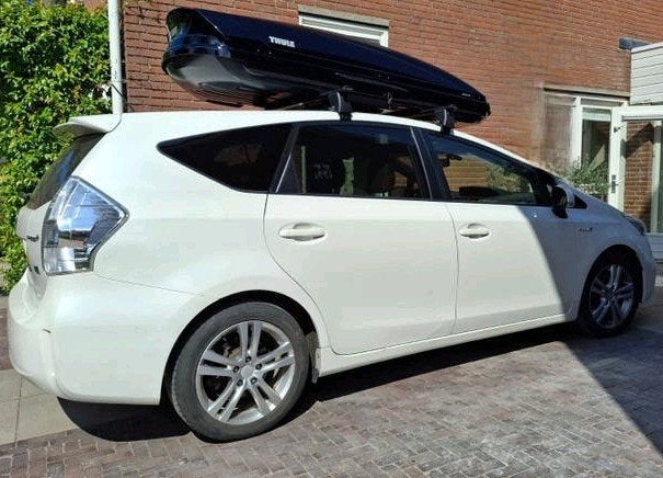 TE HUUR - Thule XXL Glossy black motion 900 - GROOTSTE MODEL, Auto diversen, Dakkoffers, Ophalen, Zo goed als nieuw