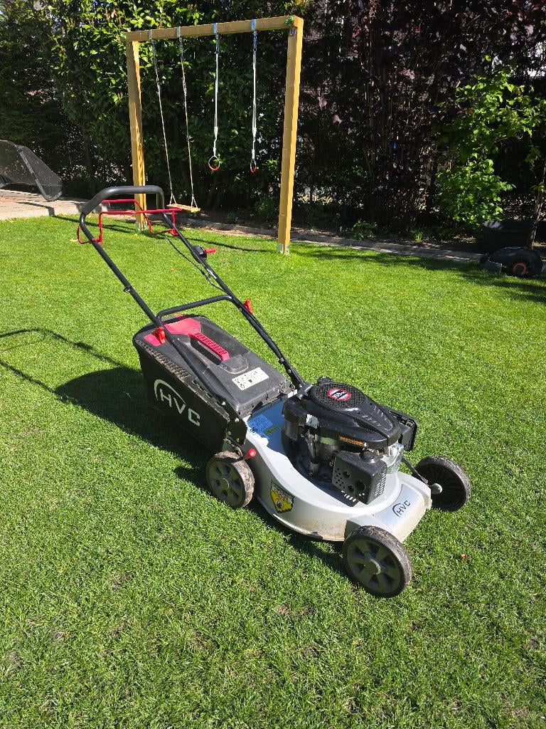 Grasmaaier op benzine, Tuin en Terras, Grasmaaiers, Ophalen, Gebruikt, HVC, Benzine-grasmaaier