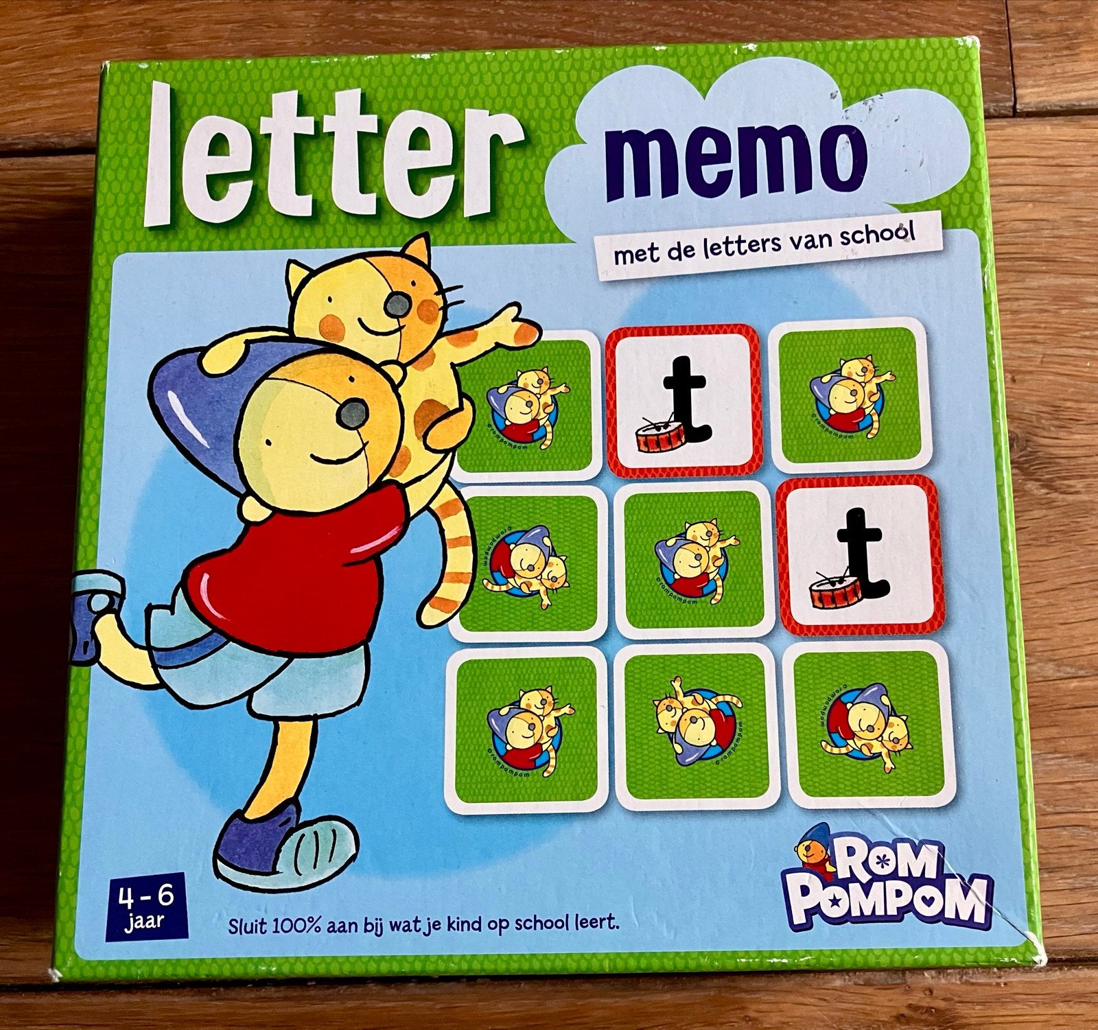 Rom Pom Pom Letter Memo, Kinderen en Baby's, Speelgoed | Educatief en Creatief, Ophalen of Verzenden, Gebruikt