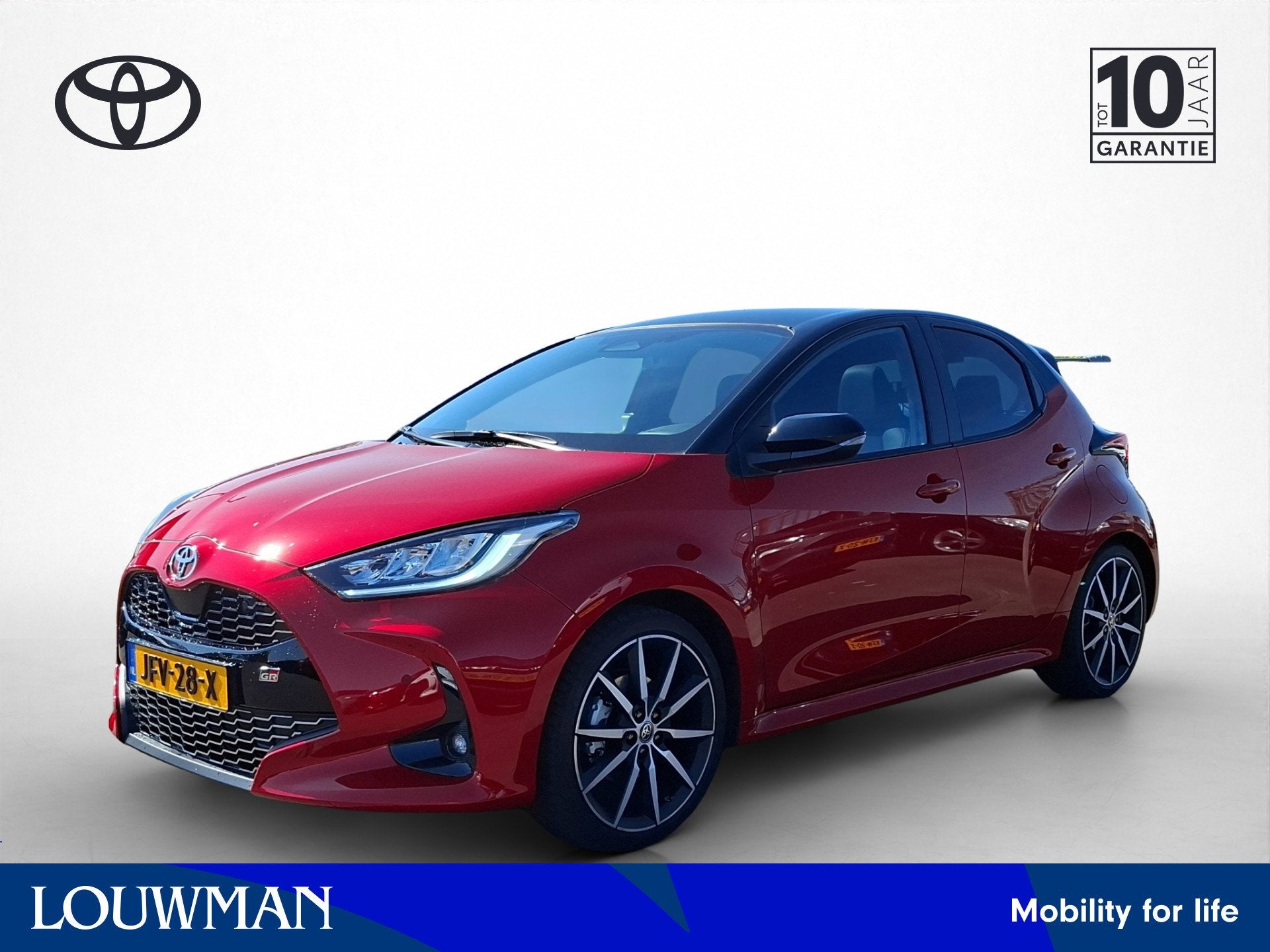 Toyota Yaris 1.5 Hybrid 130 GR Sport Sport Pack (bj 2025), Euro 6, Grijs, Hybride Elektrisch/Benzine, Yaris