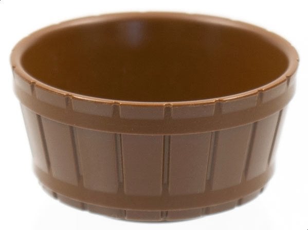 Lego Brown Container, Barrel Half Large, Gebruikt, Lego, Accessoire, Pirates