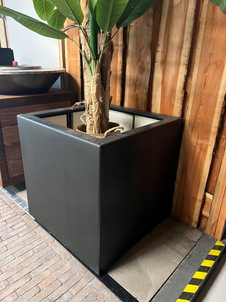 Vepo polyester plantenbakken showtuin modellen, Tuin en Terras, Ophalen of Verzenden, Zo goed als nieuw, Vierkant, Kunststof