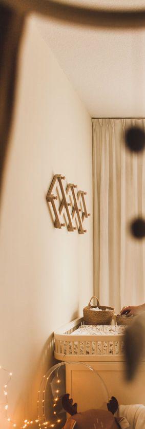 Wandrek kapstok babykamer, Ophalen of Verzenden, Nieuw, Kapstokje