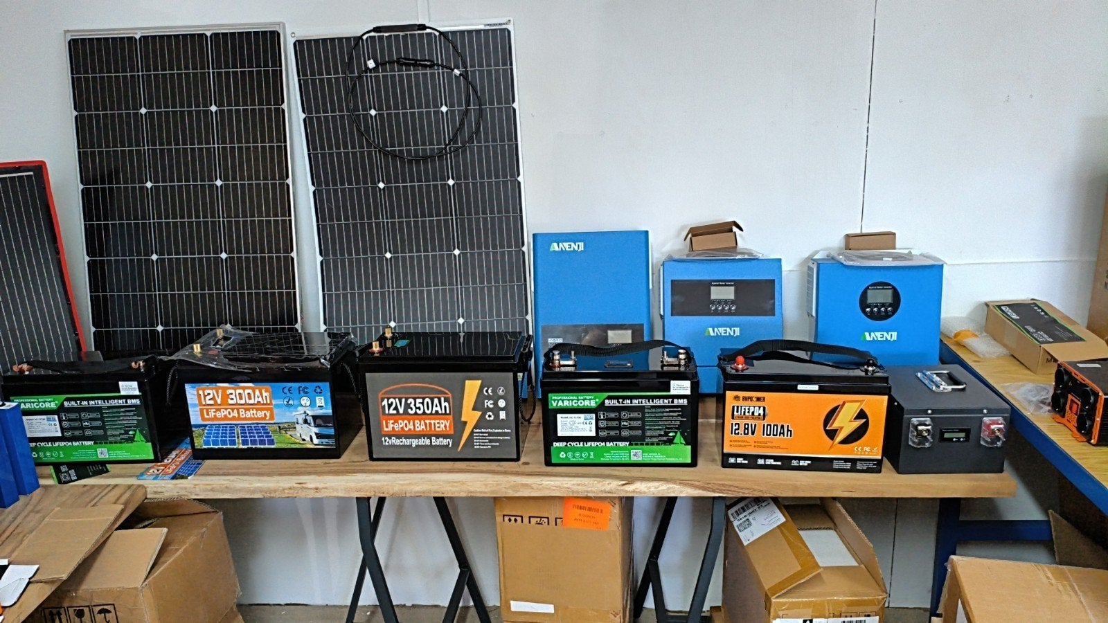 LiFePO4 accu's 100Ah-360Ah  12V , 100Ah-200Ah 24V, Ophalen of Verzenden, Nieuw