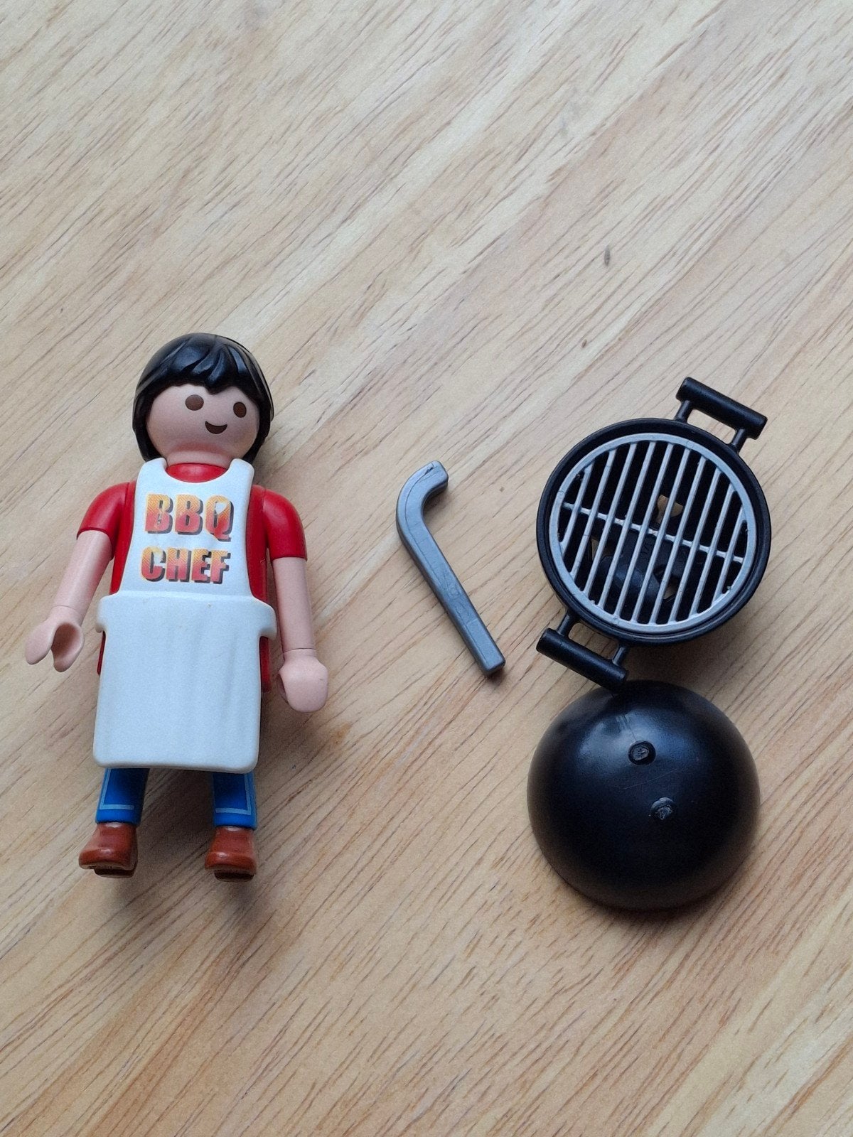 Playmobil Barbeque Dad 4649 - Incompleet, voor aanvulling, Ophalen of Verzenden, Gebruikt, Losse onderdelen, Figuren