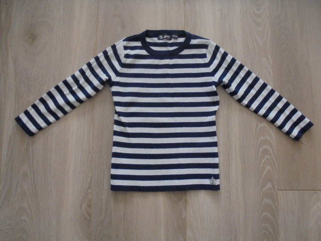 Blauw wit strepen trui, Ali Girl, Meisje, Trui of Vest, Ophalen of Verzenden