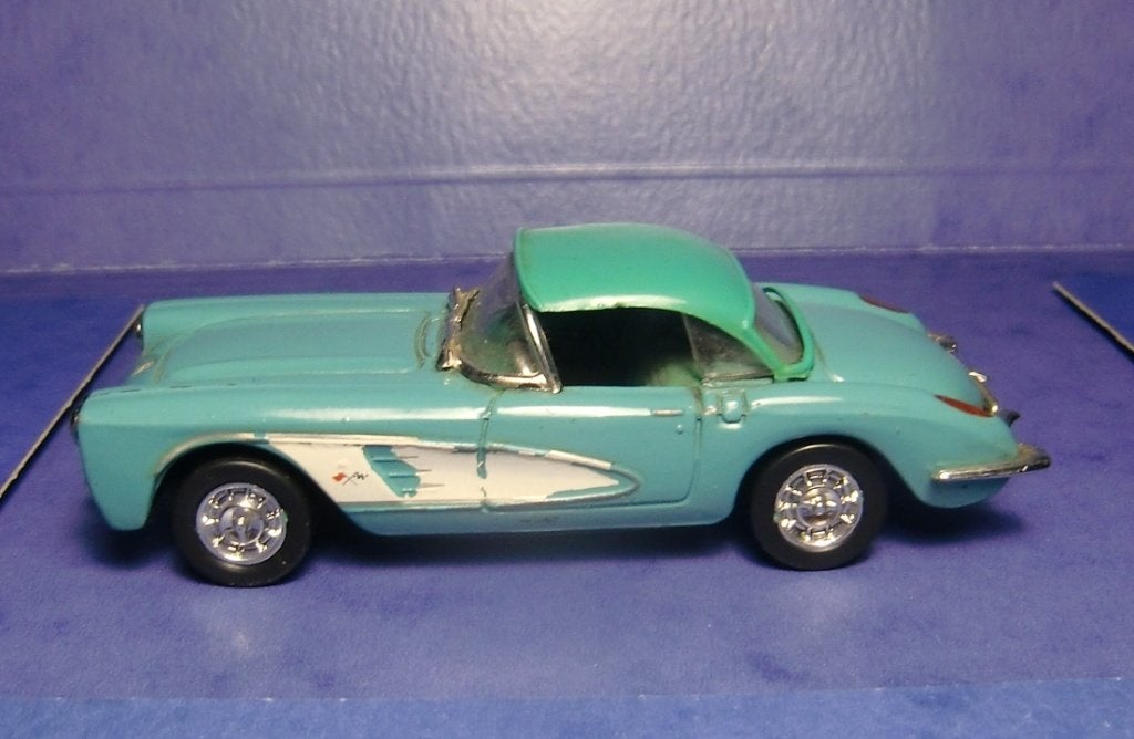 (08) Chevrolet Corvette Hardtop van Vitesse 1/43, Ophalen of Verzenden, Gebruikt, Auto, Overige merken