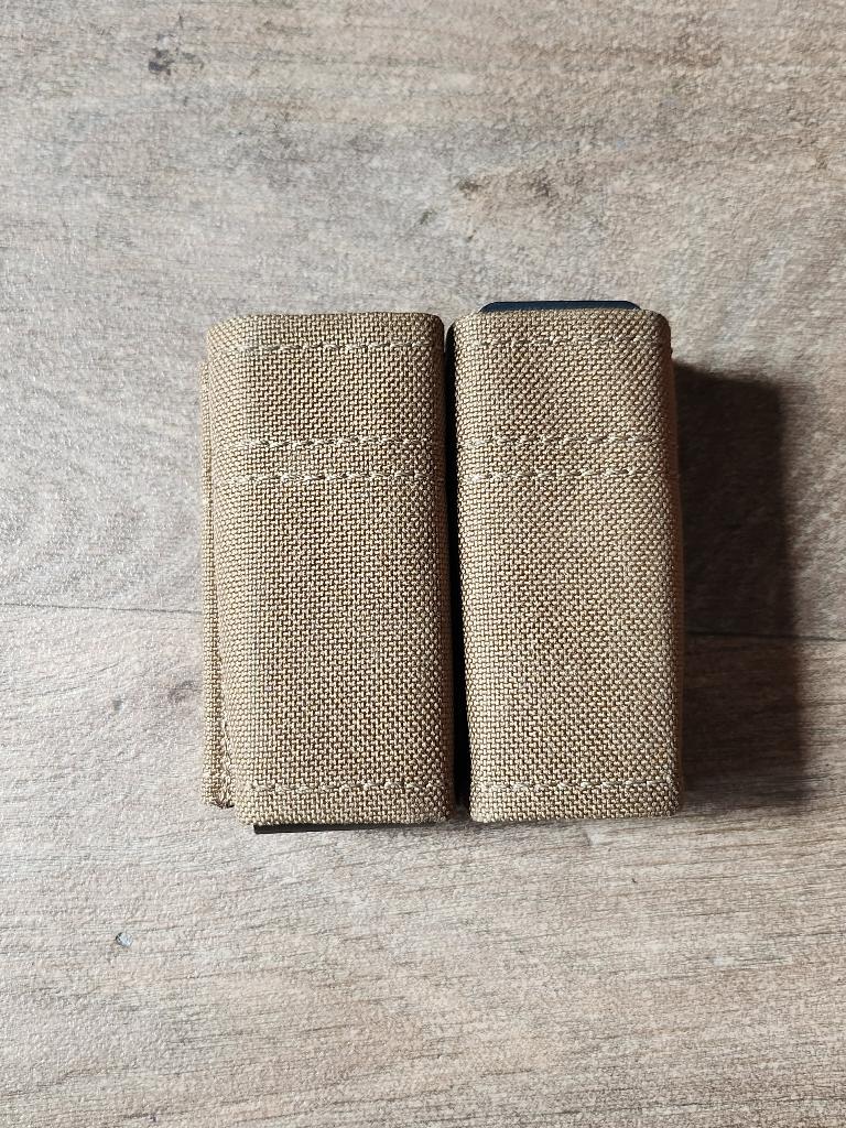 Molle Opbouwtas Pouch Kywi Replica Double 9mm Airsoft, Ophalen of Verzenden, Landmacht, Nederland