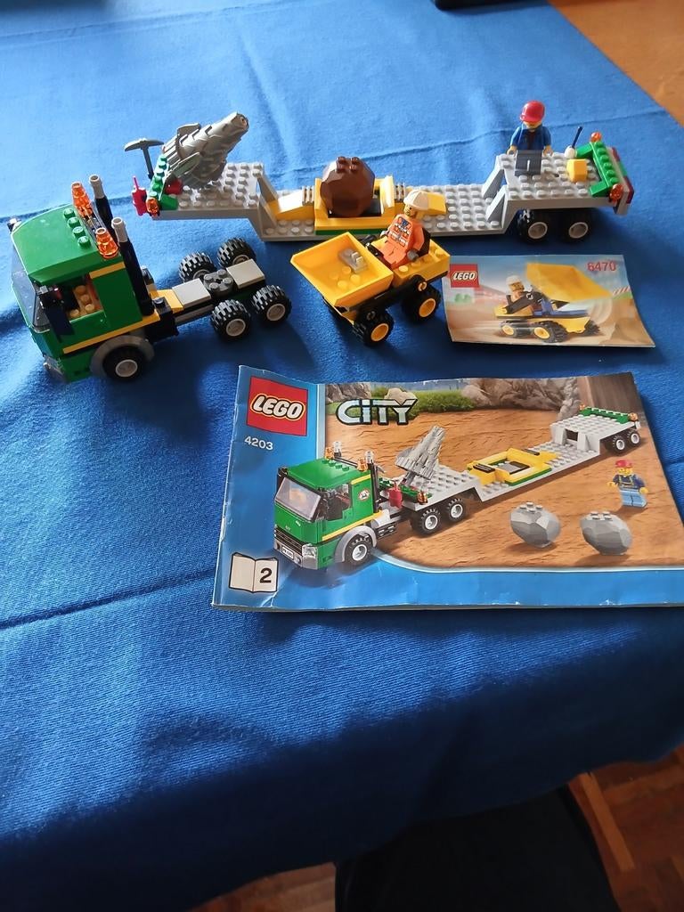 Lego truck  4203 en 6470, Ophalen of Verzenden, Zo goed als nieuw