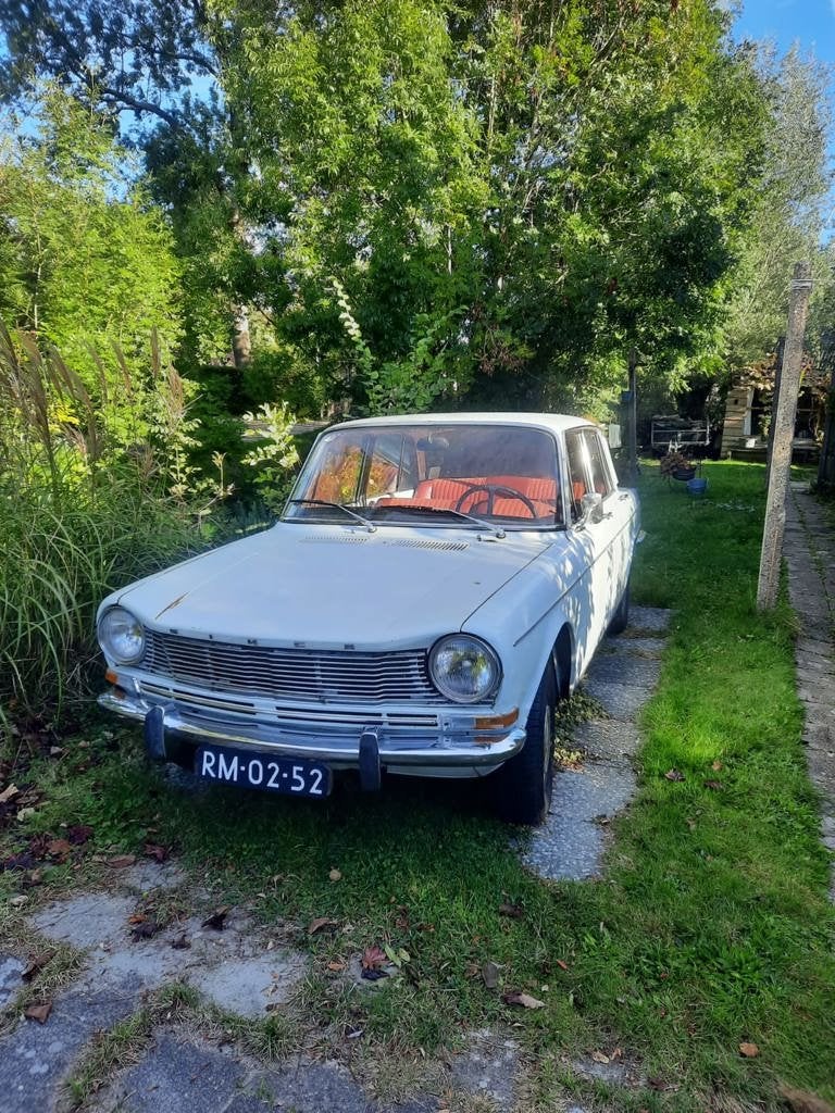 Simca 1301, Wit, Bedrijf, Handgeschakeld, Radio