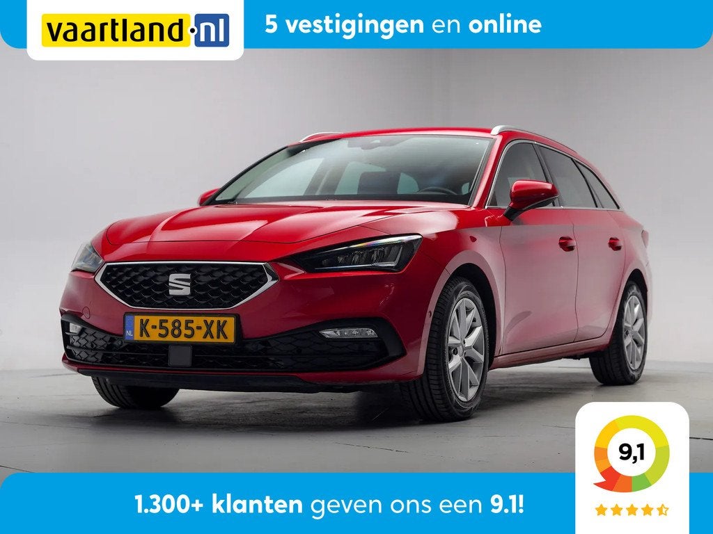 SEAT Leon 1.5 TSI Style Launch Edition [ Navi Camera Virtual, Auto's, 4 cilinders, Leon, Origineel Nederlands, Handgeschakeld