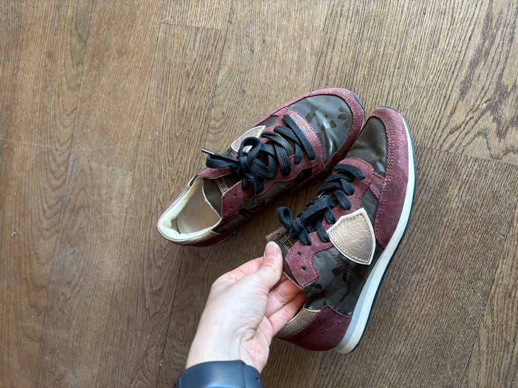 Philippe model schoenen sneakers 37, Ophalen of Verzenden, Zo goed als nieuw, Rood, Sneakers of Gympen