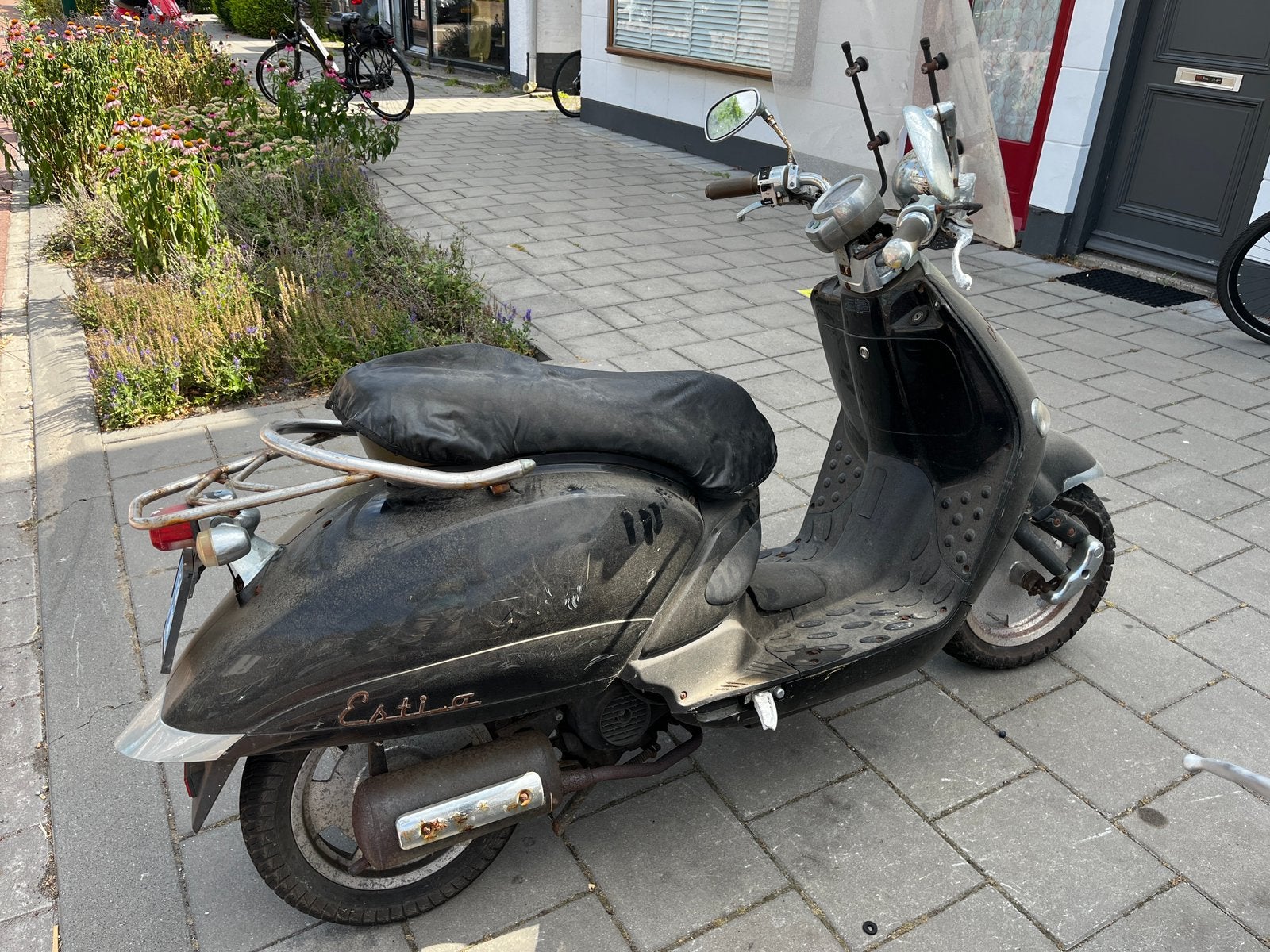 Scooter 45km/u Start en rijdt, Fietsen en Brommers, Snorfietsen en Snorscooters, Ophalen, Gebruikt, Benzine, Overige merken