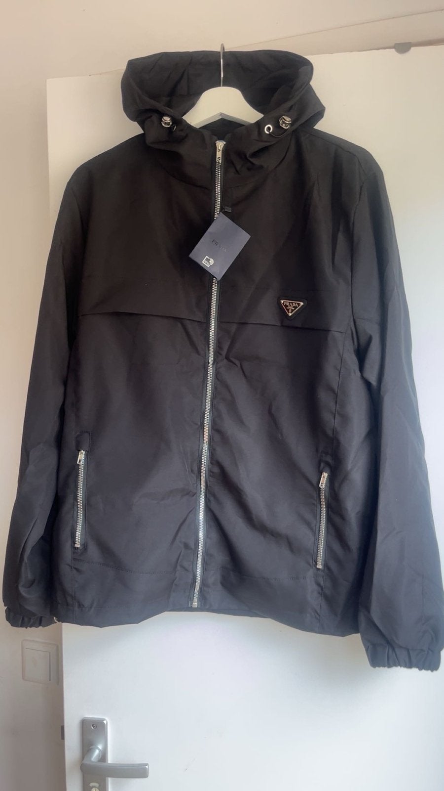Prada jas, Ophalen of Verzenden, Nieuw, Maat 48/50 (M), Zwart