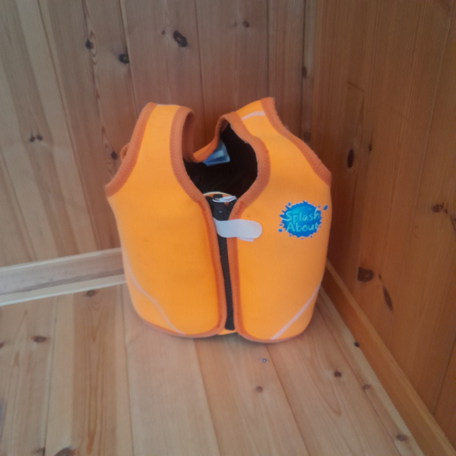 Splash About Zwemvest 1-3 jaar (11-18 kg) - Oranje, Ophalen of Verzenden, Zo goed als nieuw, Splash About, Jongen of Meisje