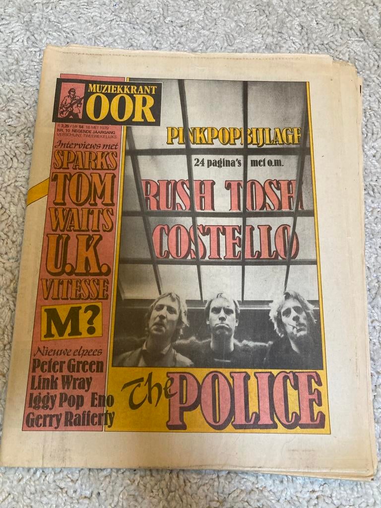 Muziekkrant OOR 1979 VITESSE Tom Waits UK Andy Brown BRUFORD, Boeken, Tijdschriften en Kranten, Ophalen of Verzenden, Muziek, Film of Tv