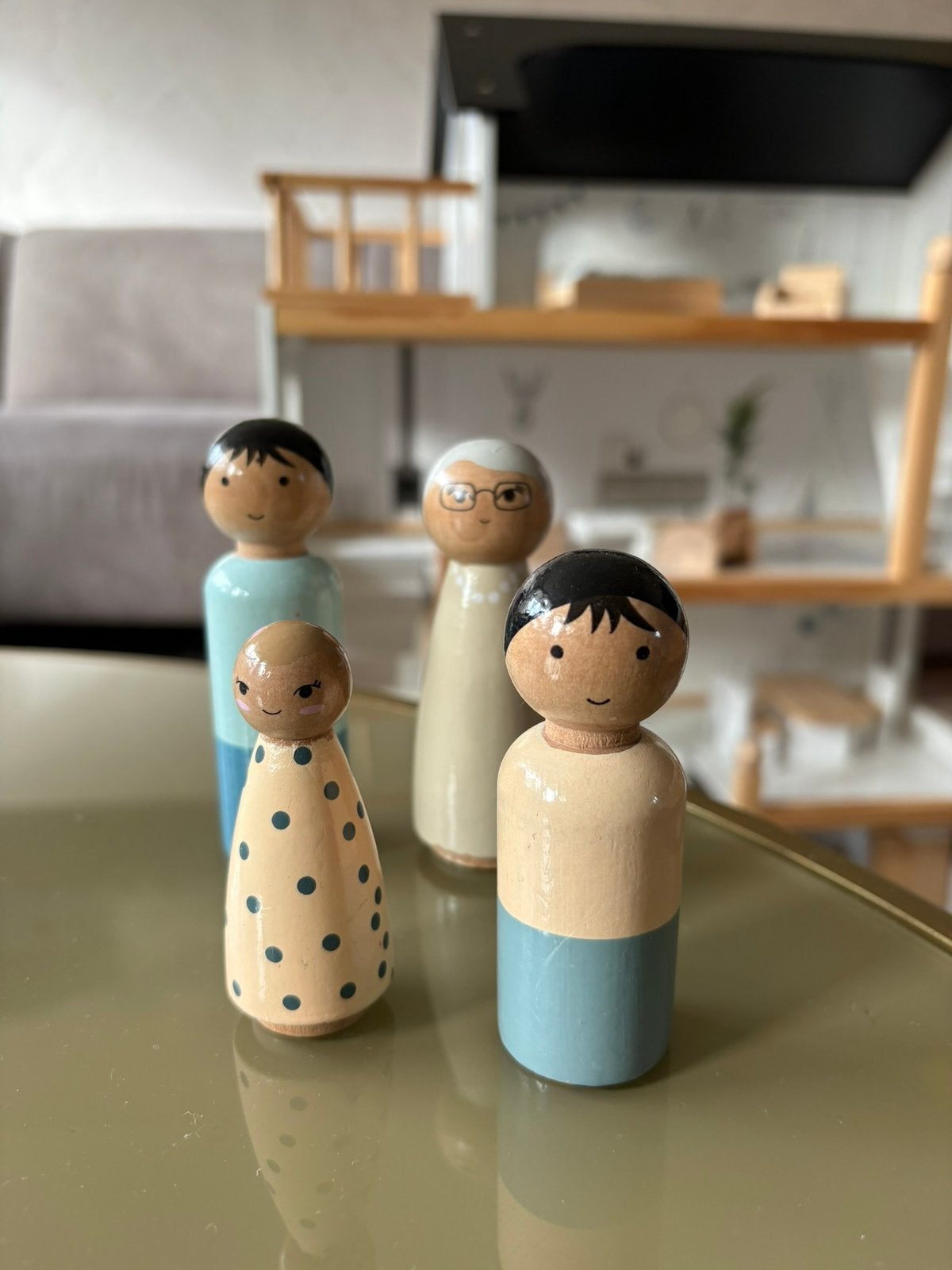 Poppenhuis poppen petite Amélie, Verzamelen, Ophalen, Zo goed als nieuw, Poppenhuis
