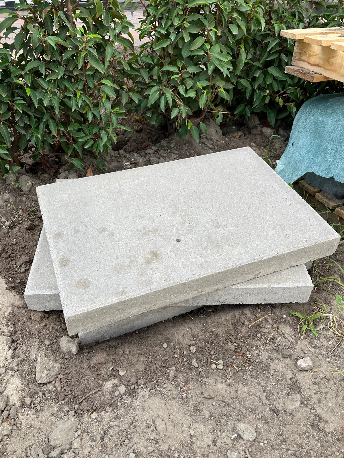 8 terrastegels 60x40 cm, Tuin en Terras, Ophalen, Gebruikt, 5 tot 10 m², Beton