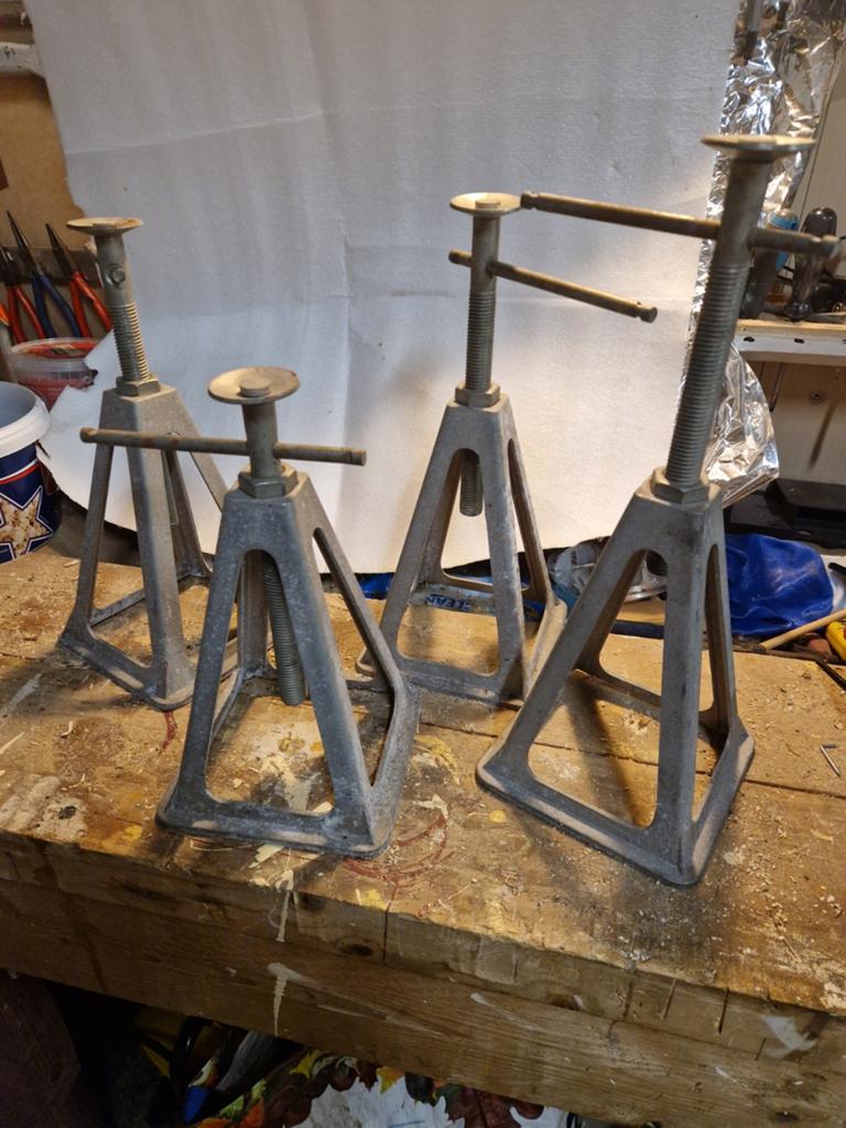 Aluminium steunenset (4‑delig), Ophalen