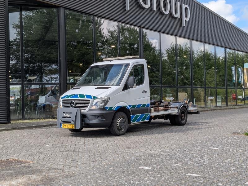 Bedrijfsauto, Mercedes-Benz, Sprinter, 2017, met containersy, 13 km/l, Euro 6, Bedrijf, Nieuw