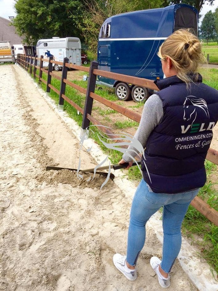 kantploeg, hoefslagsleep, rijbaksleep, kantsleep, Dieren en Toebehoren, Weidegang, Sales@veldomheiningen.nl, Schaijk, 4 paarden of pony's of meer