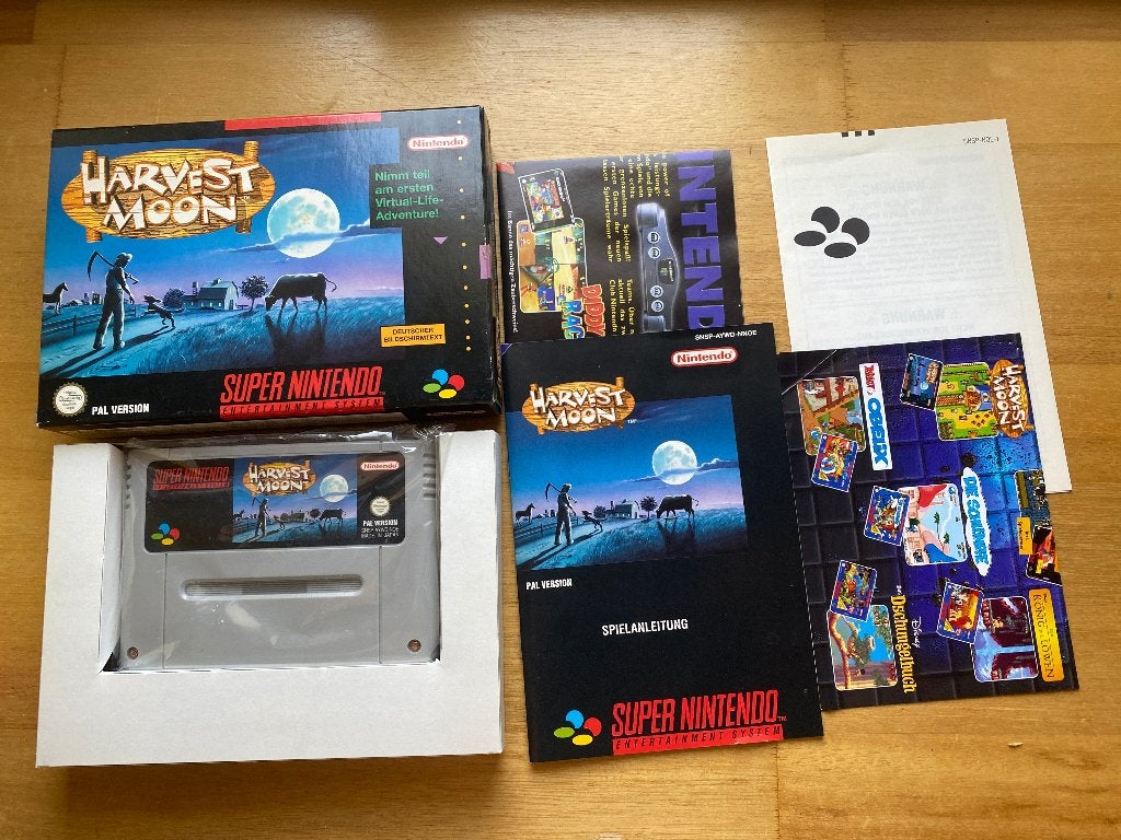 Harvest moon snes noe, Spelcomputers en Games, Avontuur en Actie, 1 speler, Ophalen of Verzenden, Zo goed als nieuw