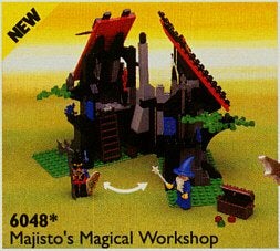 Lego Castle Dragon Knights 6048 Majisto's Magical Workshop, Lego, Ophalen of Verzenden, Zo goed als nieuw, Castle