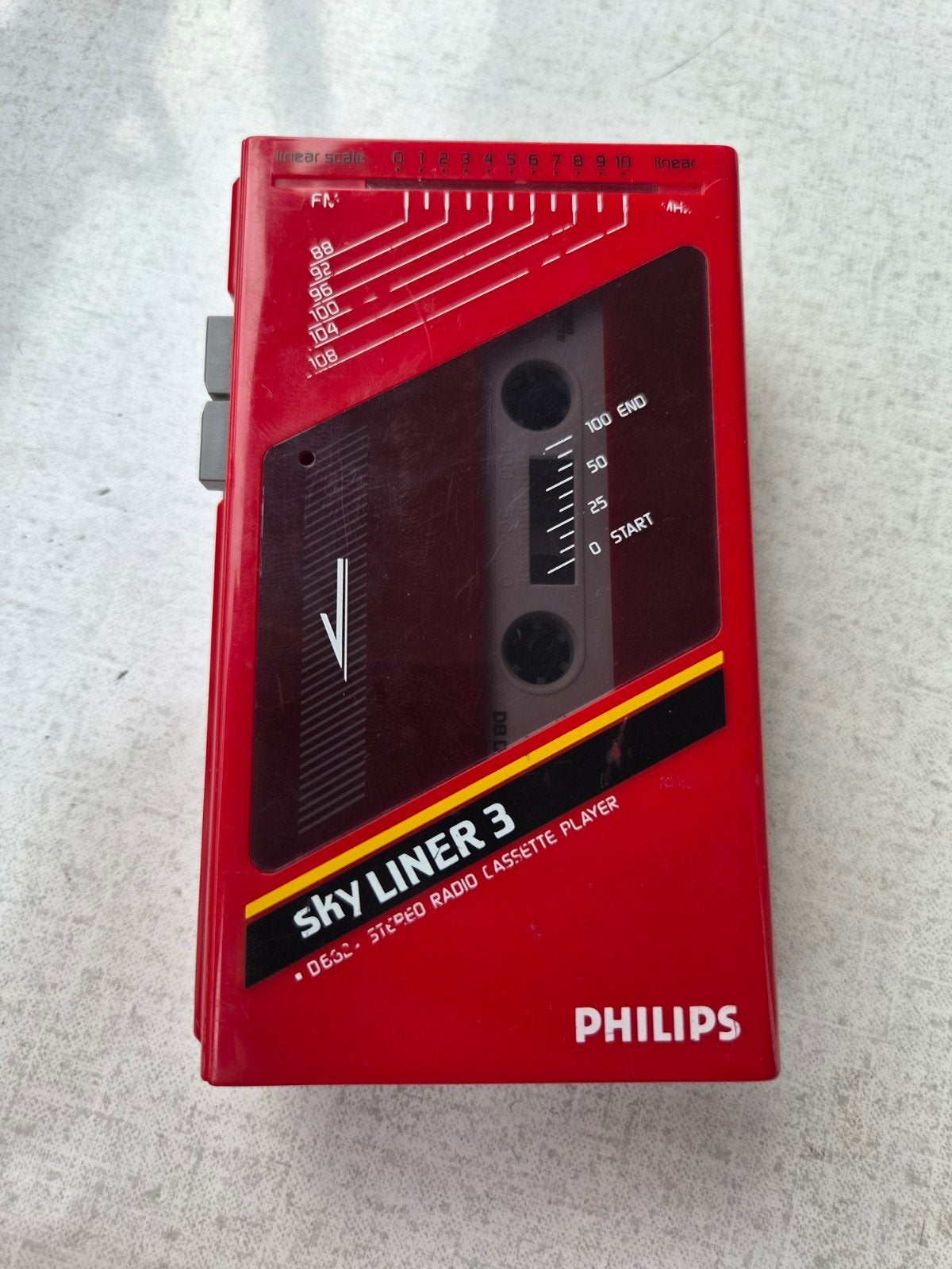 Philips Skyliner 3 Walkman / FM Radio, Ophalen of Verzenden, Walkman