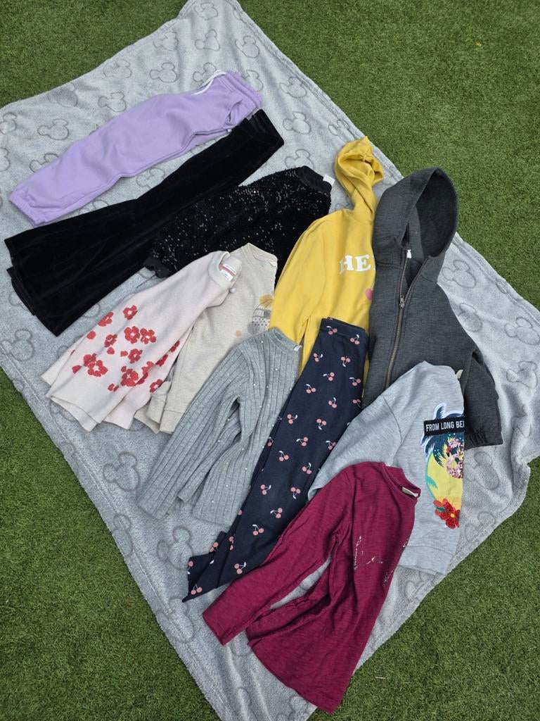 Kledingpakket meisjes Zara H&M Mango mt 116/122, Ophalen of Verzenden, Gebruikt, Overige maten