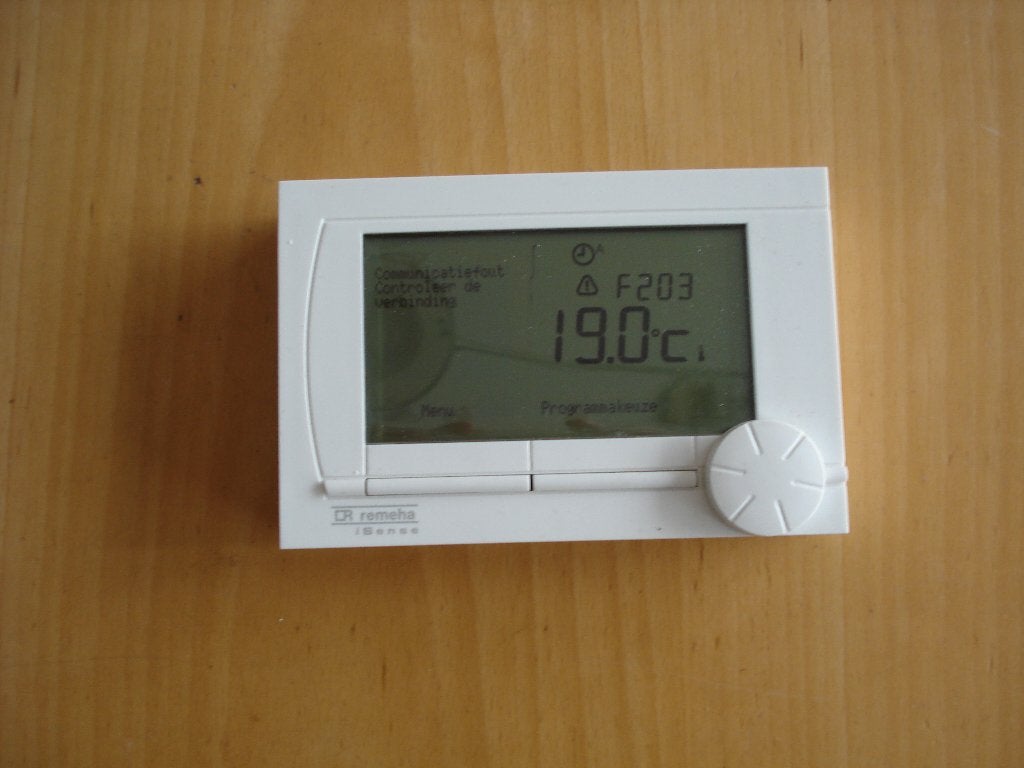slimme thermostaat cv CR remeha iSense, Doe-het-zelf en Verbouw, Verwarming en Radiatoren, Thermostaat, Minder dan 30 cm, Minder dan 60 cm