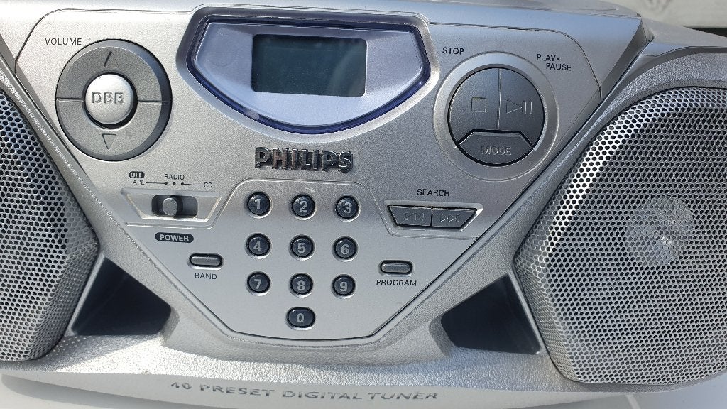 Philips Draagbare Radio/CD-speler, Ophalen of Verzenden, Gebruikt