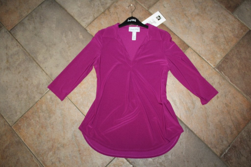 Joseph Ribkoff chique felrose stretch tuniek mt 38/40, Maat 38/40 (M), Verzenden, ., Joseph Ribkoff