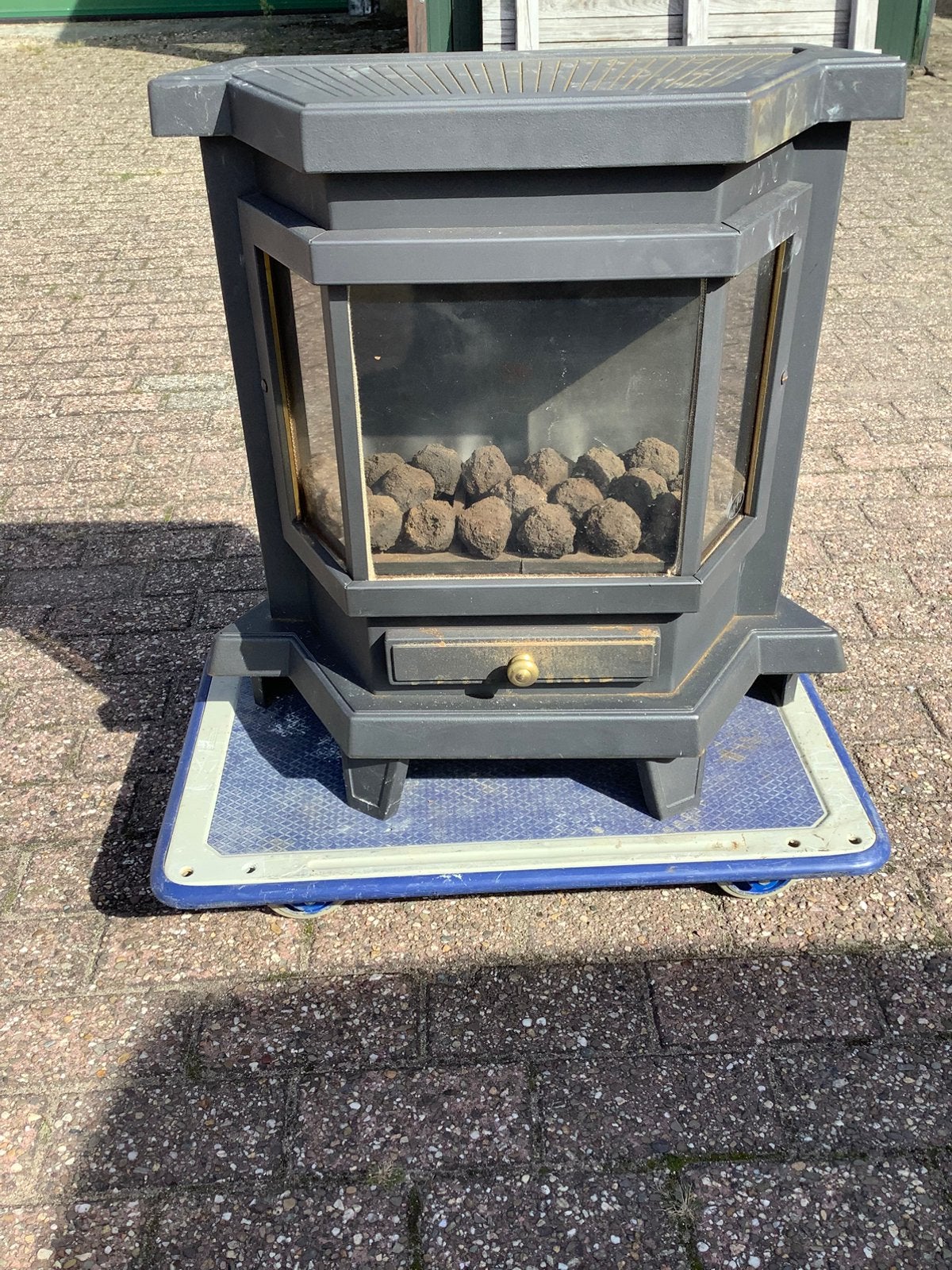 Gaskachel, Huis en Inrichting, Ophalen, Gebruikt, Gas, Gaskachel