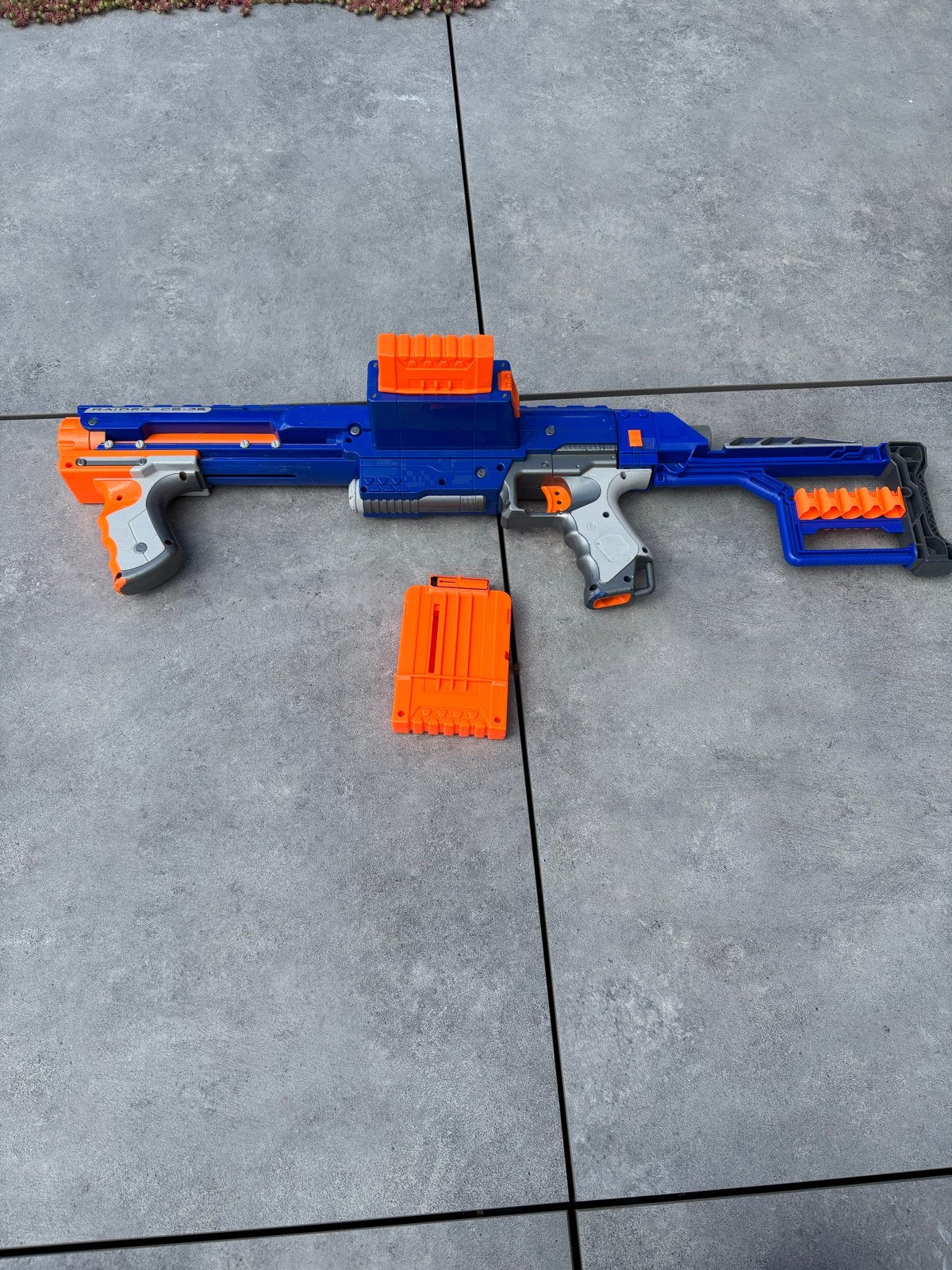 Nerf Elite 2.0 Shockwave RD-15 Blaster met magazijn, Ophalen of Verzenden, Gebruikt