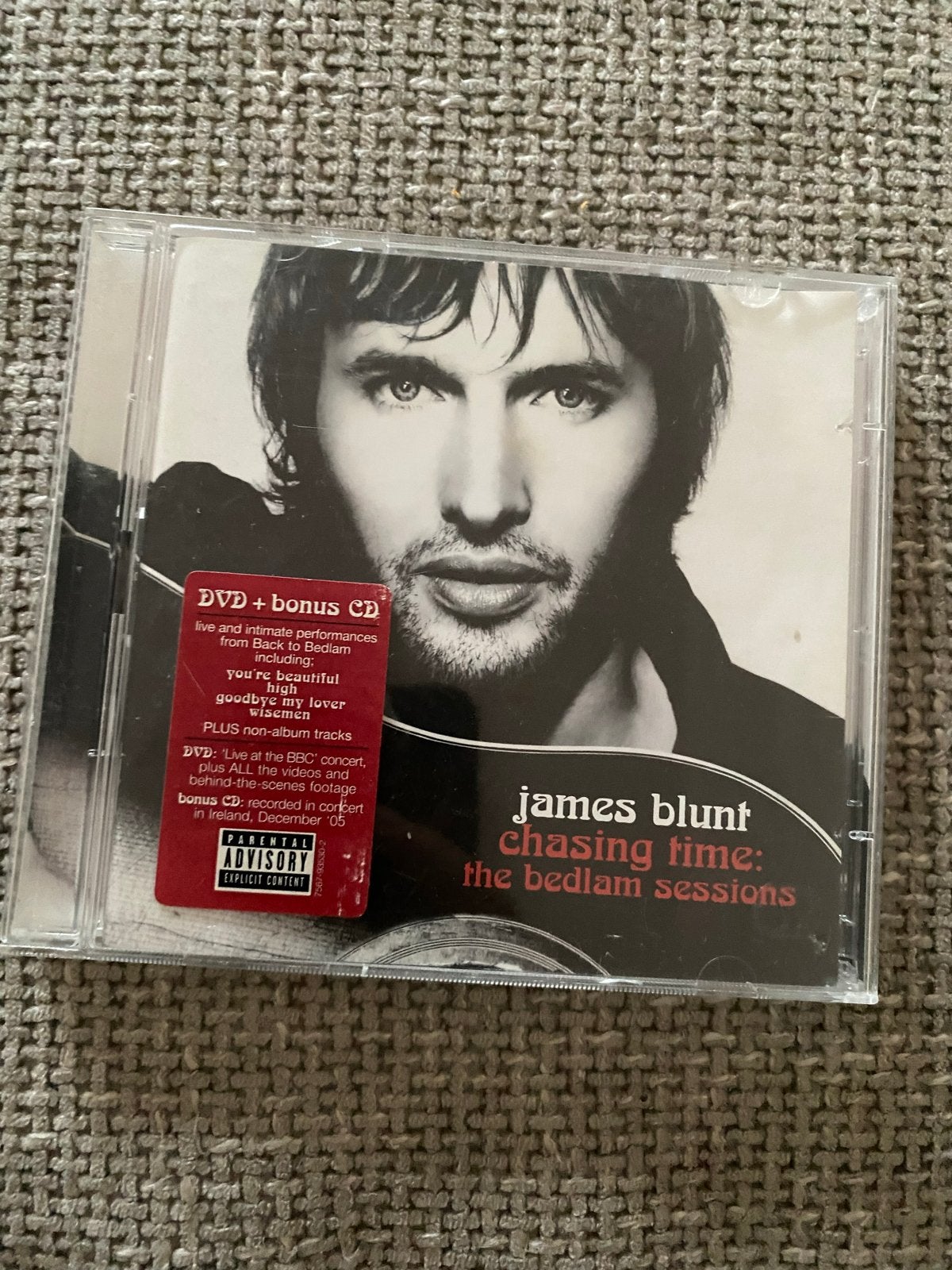 James Blunt Chasing Time The Bedlam Sessions DVD+CD, Alle leeftijden, Engels, Ophalen of Verzenden, Concert